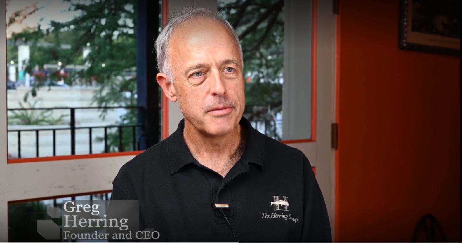 Video mock up Video of The Herring Group