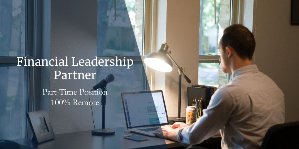 Financial Leadership Partner (CFO-Level Consultant) – Part Time – 100% Remote